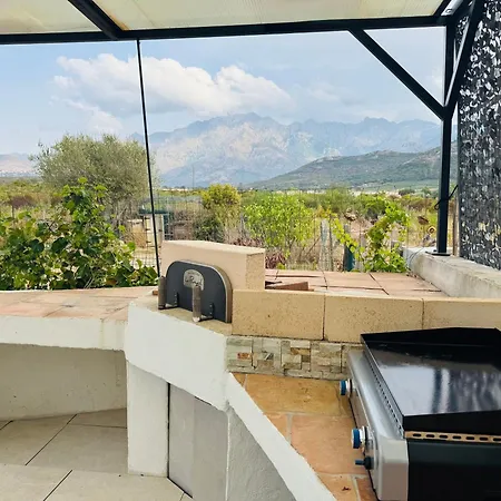 Pietralba - Piscine Privee & Vue Montagne - Proche Calvi