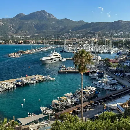 펜션 Pietralba - Piscine Privee & Vue Montagne - Proche Calvi 칼렌자나