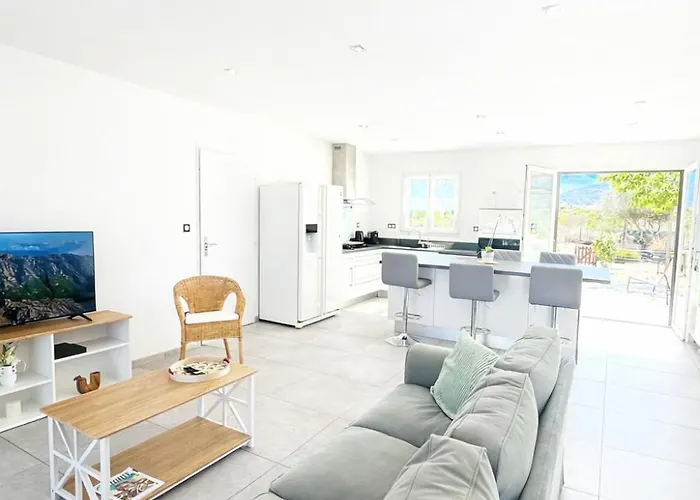 Pietralba - Piscine Privée&vue Montagne - Proche Calvi Hébergement de vacances