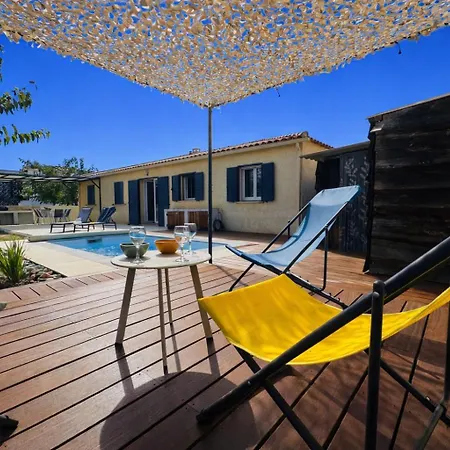 Ferienhaus Pietralba - Piscine Privee & Vue Montagne - Proche Calvi Calenzana