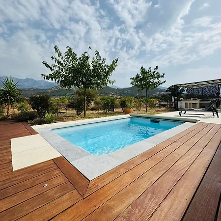 Pietralba - Piscine Privee & Vue Montagne - Proche Calvi Ferienhaus Calenzana