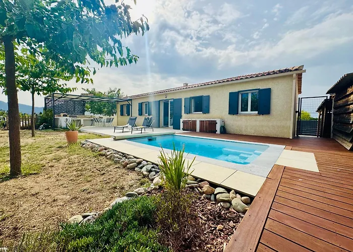 Pietralba - Piscine Privee & Vue Montagne - Proche Calvi Calenzana