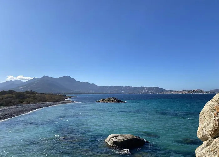 Pietralba - Piscine Privee & Vue Montagne - Proche Calvi